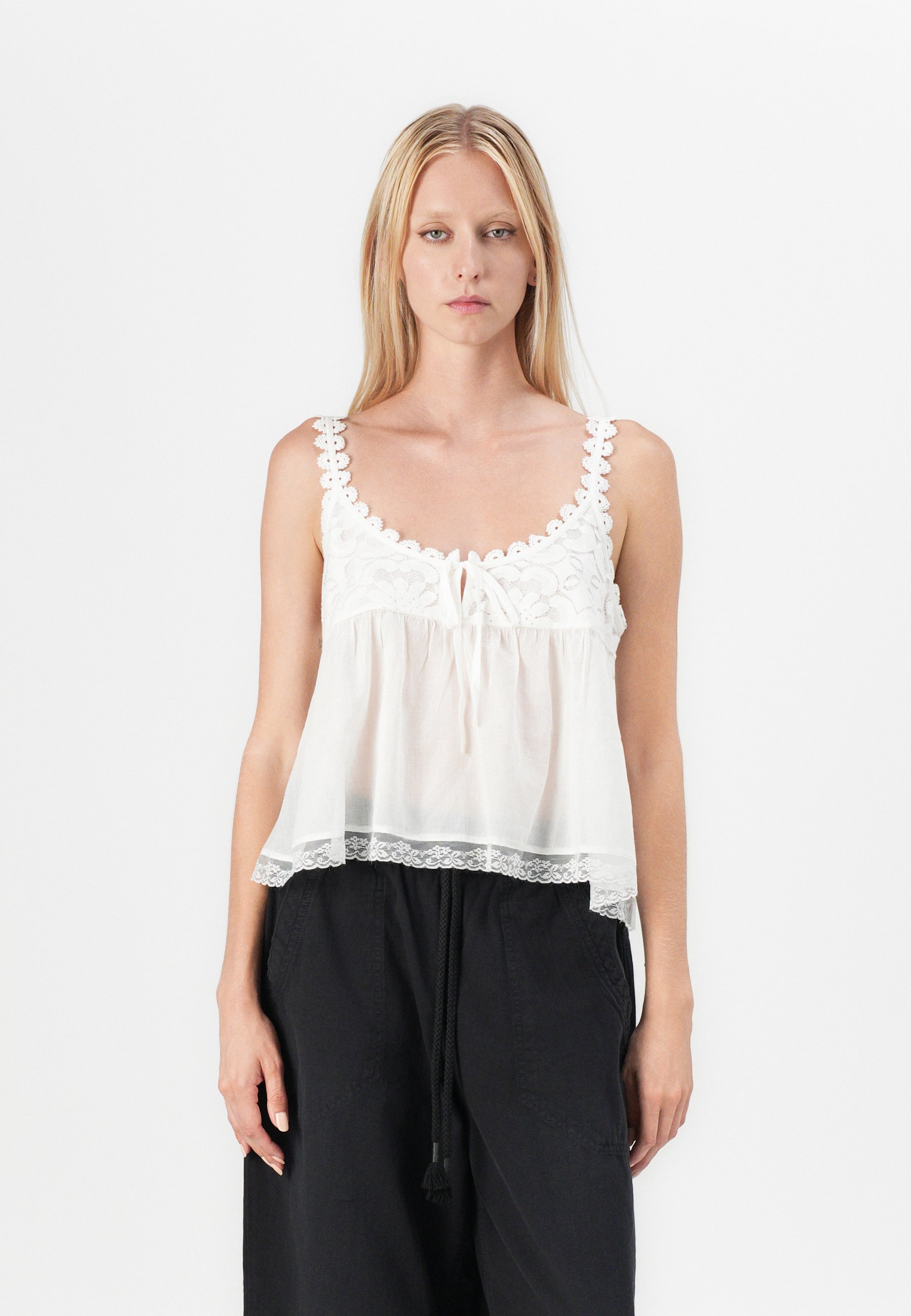 Free People STEVIE TANK - Top - clean ivory/off-white - Zalando.ie