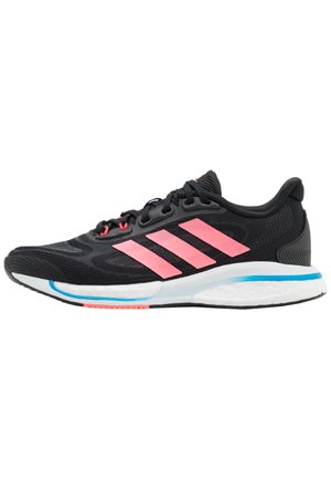SUPERNOVA  W - Chaussures de running sur route - core black/acid red/turbo