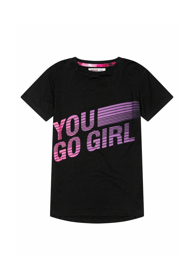 MINOTI T-shirt print zwart MINOTI T-shirt print zwart