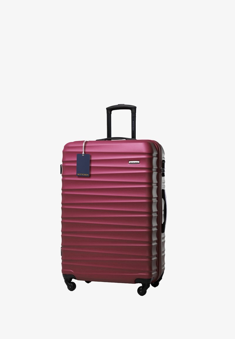 WITTCHEN LARGE SUITCASE WITH LUGGAGE TAG - Maleta de cabina - bordeaux