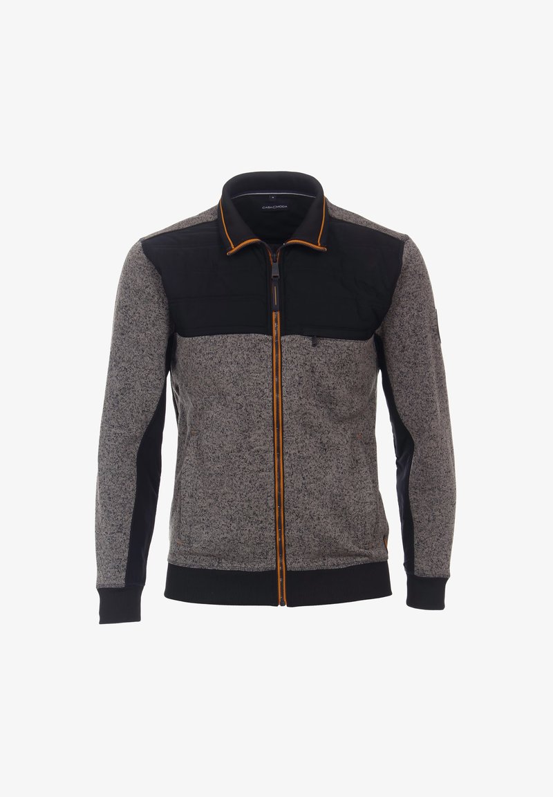 CASAMODA Sweatjacke - grau