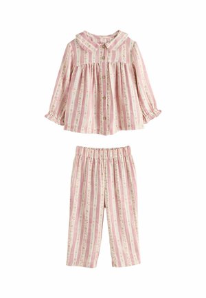 REGULAR FIT - BUTTON THROUGH SET - Pyjama set - pink
