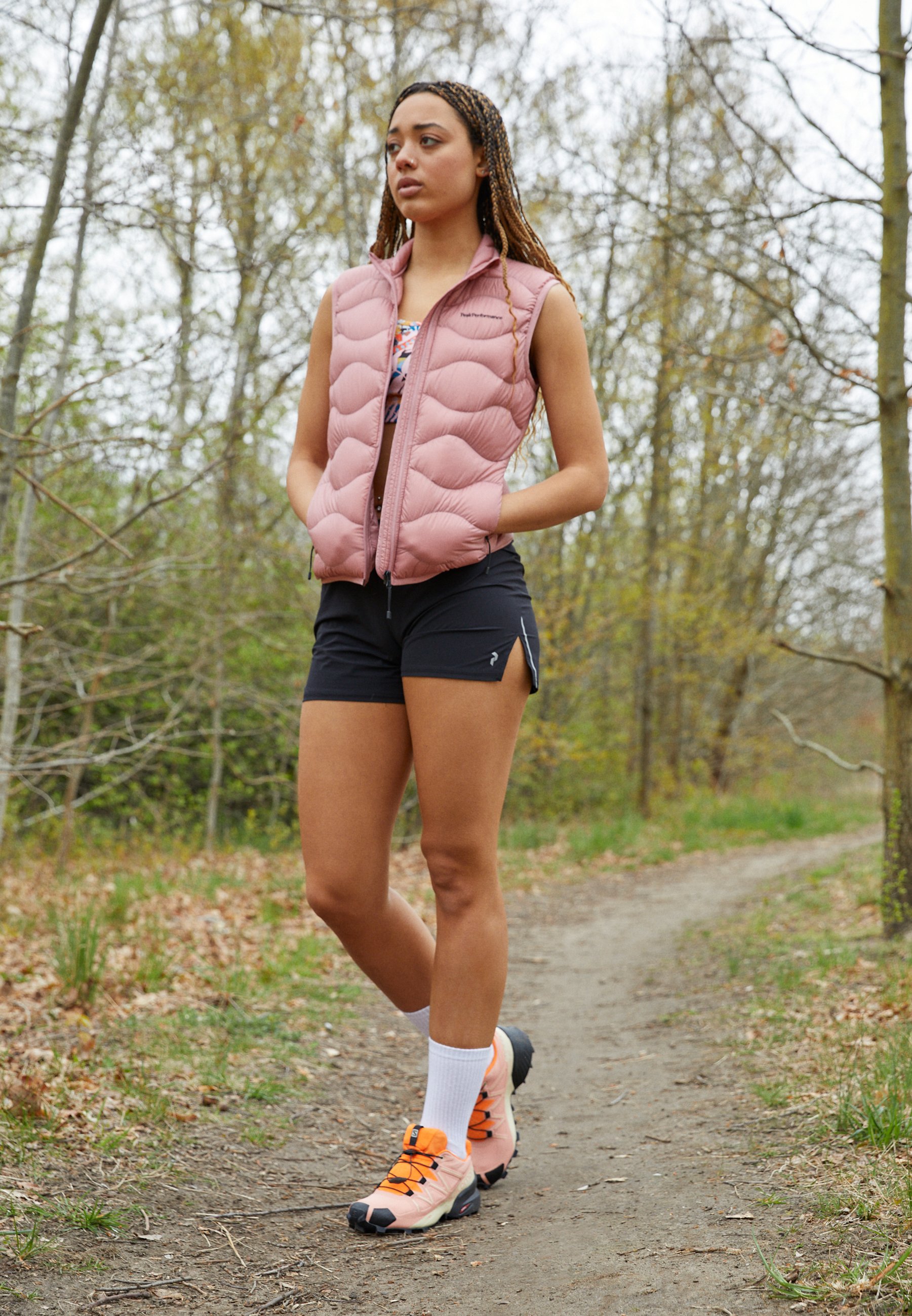 Salomon SPEEDCROSS 5 - Trail running shoes - blooming dahlia/black/vibrant  orange/yellow - Zalando.de