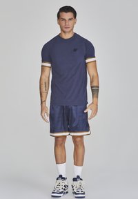 SIKSILK TECH - Camiseta básica - navy