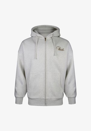 SIKSILK, ESSENTIALS FULL ZIP HOODIE - Sweat zippé - snow marl