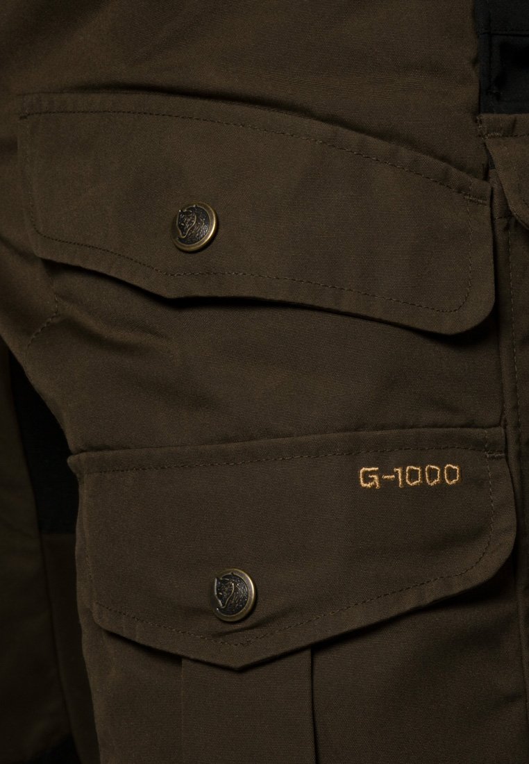 Fjällräven BARENTS PRO Stoffhose dark oliveoliv Fjällräven BARENTS PRO Stoffhose dark oliveoliv