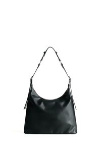 WITH BUCKLES - Handbag - black