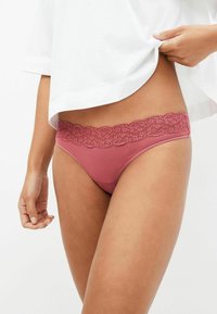 Next MONOCHROME KNICKERS FOUR PACK - Tange - navy cream floral print