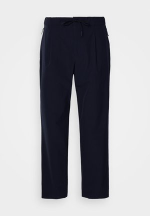 J.LINDEBERG JIN PLEATED - Pantalon classique - navy