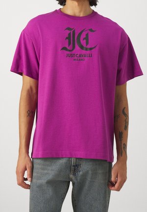 T-shirt print - purple