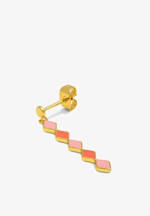 LULU Copenhagen, Oorbellen - orange coral light pink