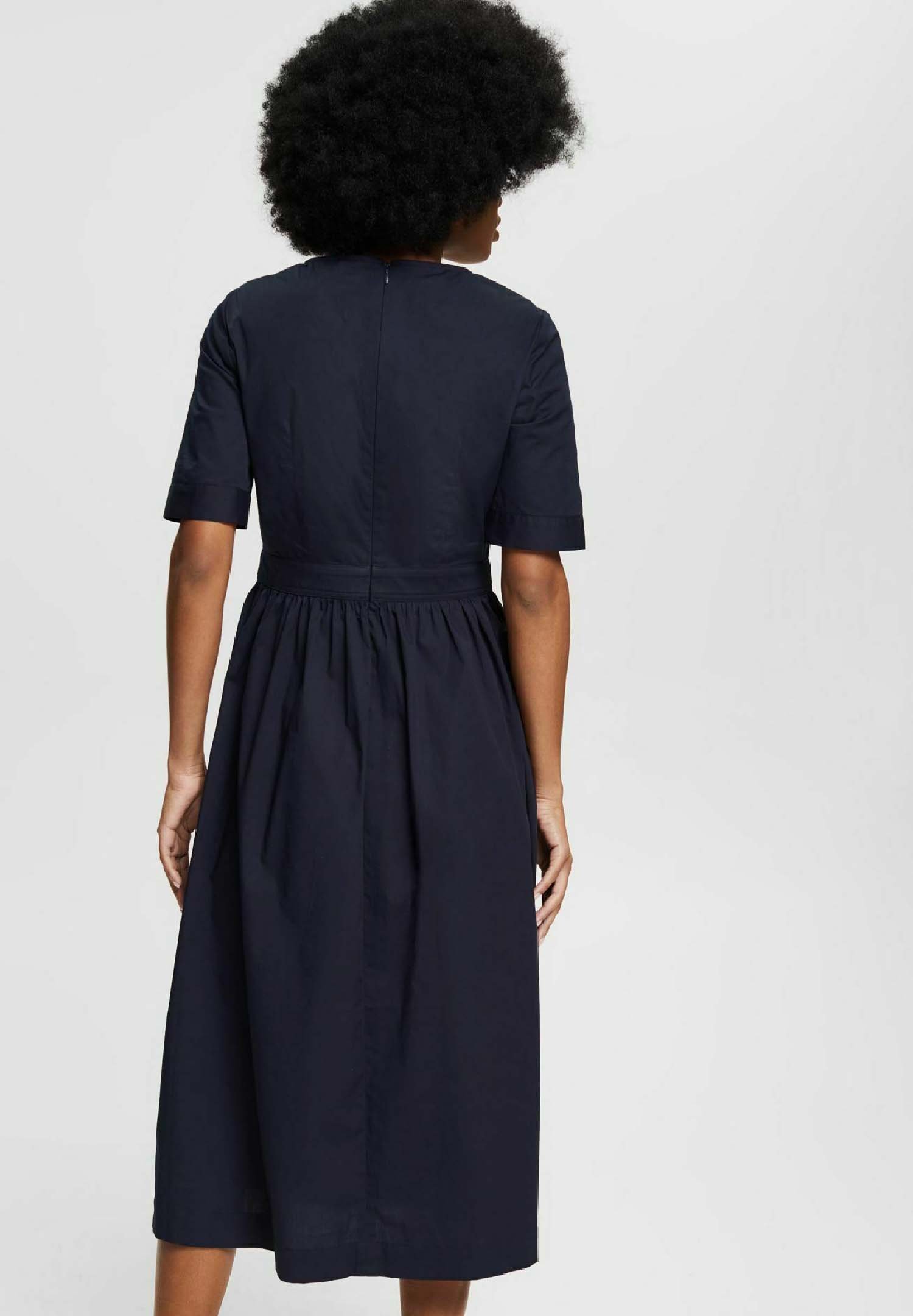 light navy dress