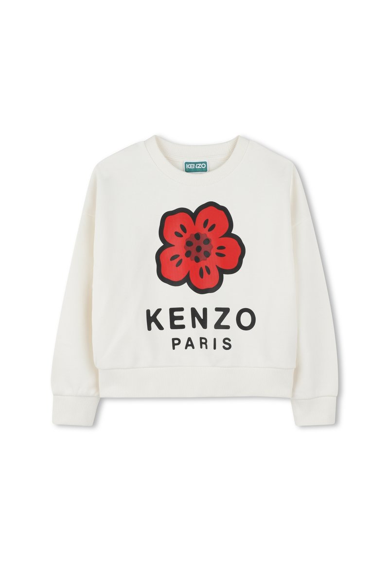 KENZO kids Felpa offwhite/bianco