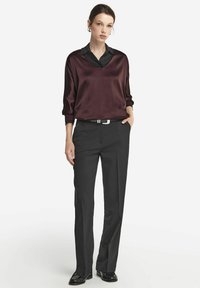 Falconeri Bluse - dunkelgrün ebony