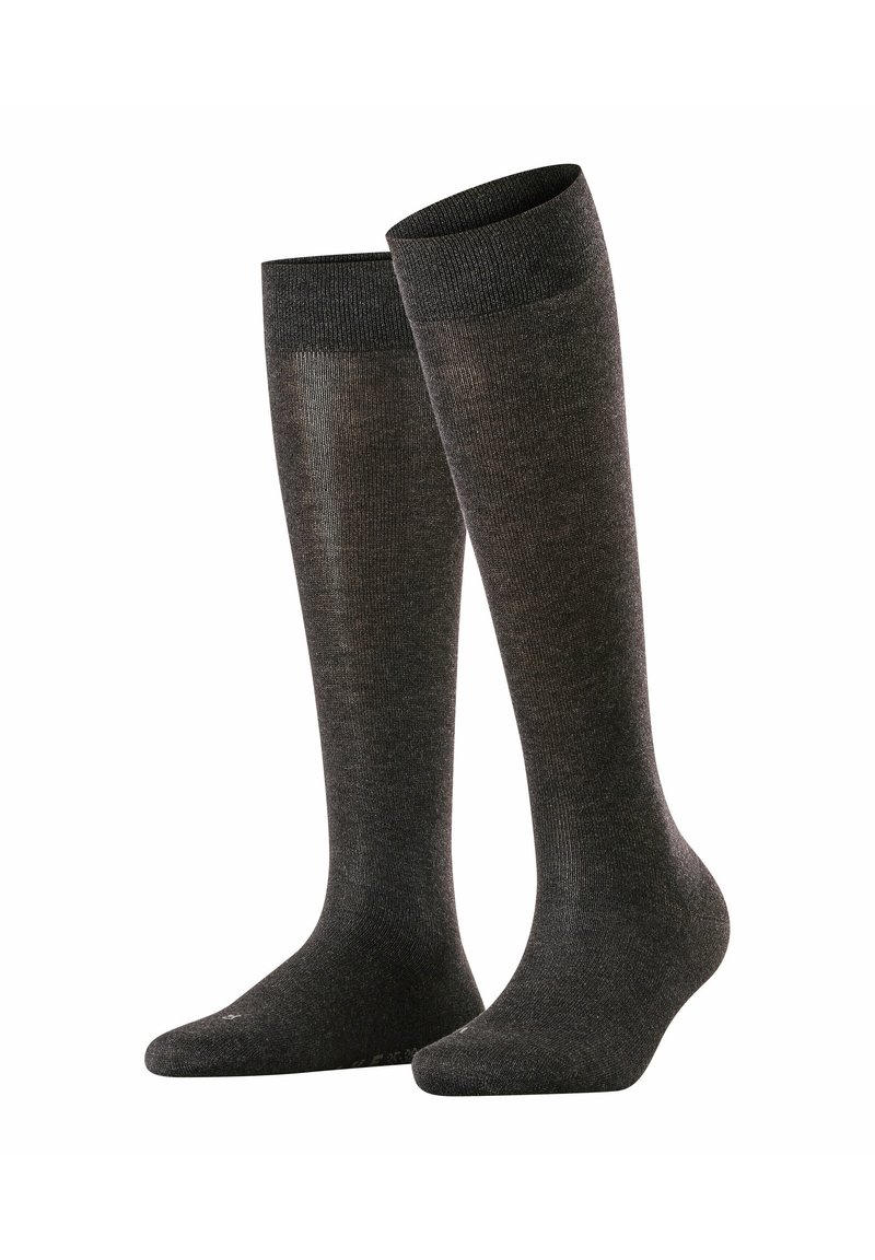 FALKE SENSITIVE LONDON - Calzettoni - anthra mel