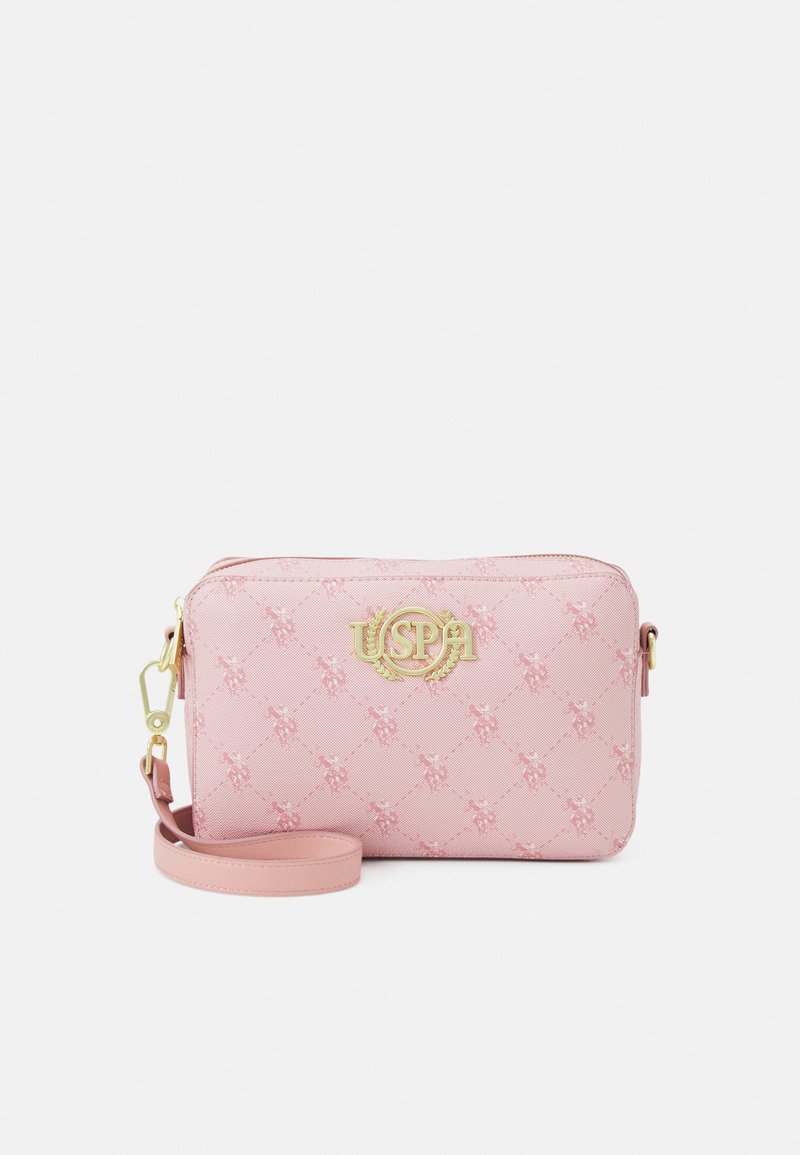 U.S. Polo Assn. HAMPTON HORIZ - Soma ar siksnu pāri ķermenim - rose