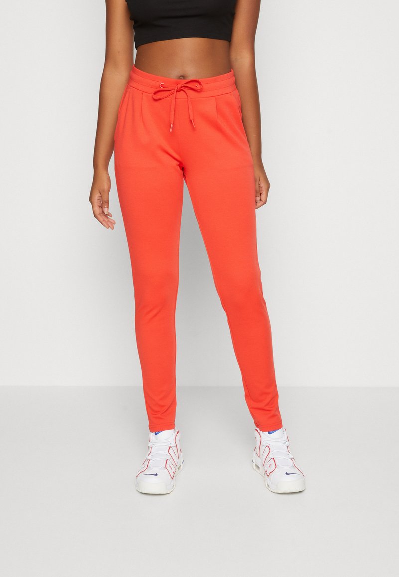 ICHI KATE Tracksuit bottoms poppy red/mottled red Zalando.co.uk