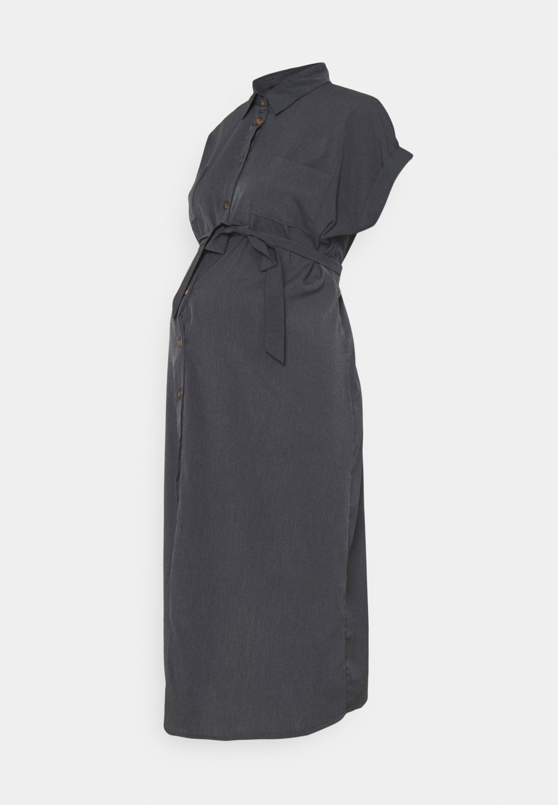 ONLY MATERNITY Shirt dress - blue denim - (Pre-owned) - Zalando.ie