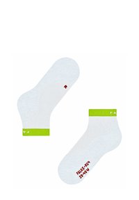 FALKE RU4 SHORT RUNNING MEDIUM CUSHIONING - Sportsocken - white