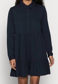 VILA Petite Skjortklänning - dark blue