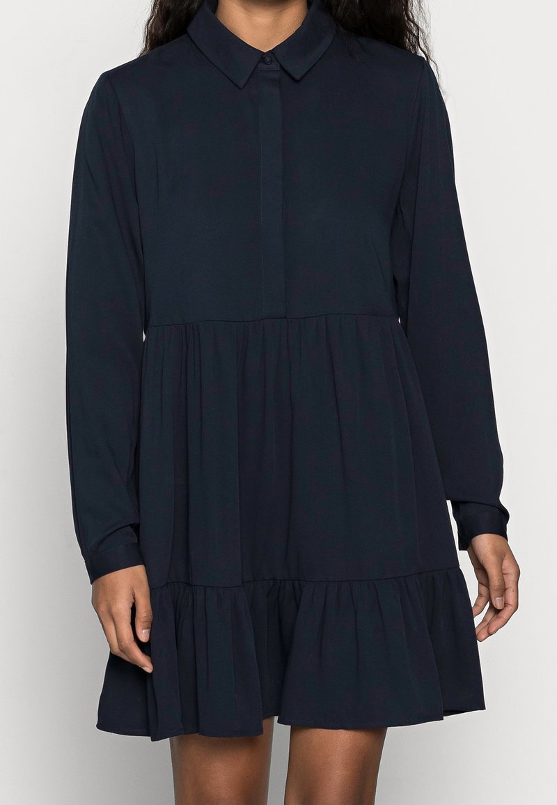 VILA Petite Skjortklänning - dark blue