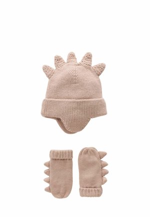 Next SET-REGULAR FIT - Beanie - neutral dinosaur