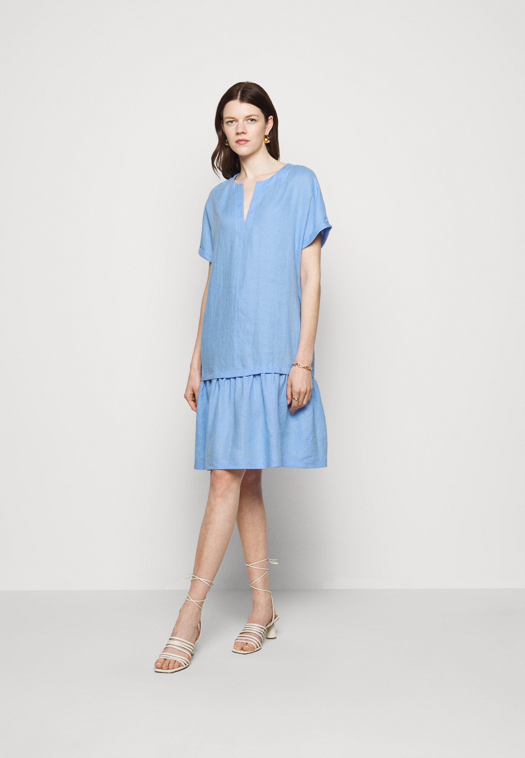 Riani Freizeitkleid Vista Blue Hellblau Zalando De 