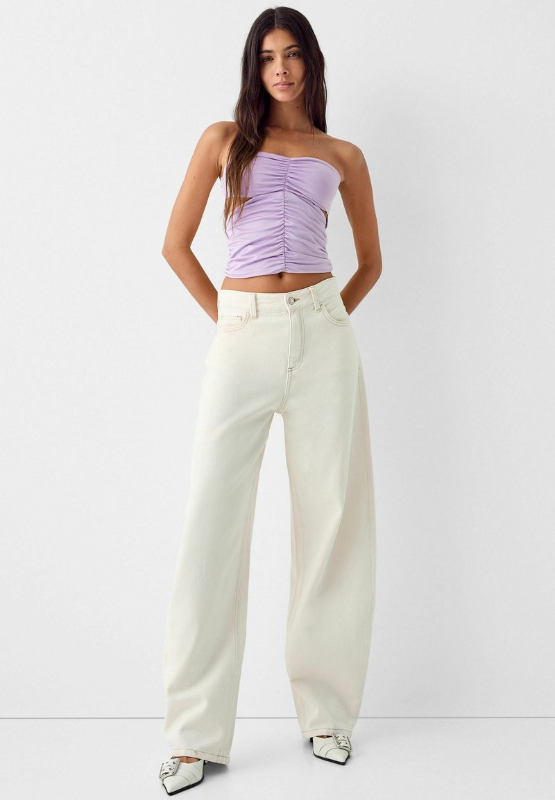 Bershka Top paars Bershka Top paars