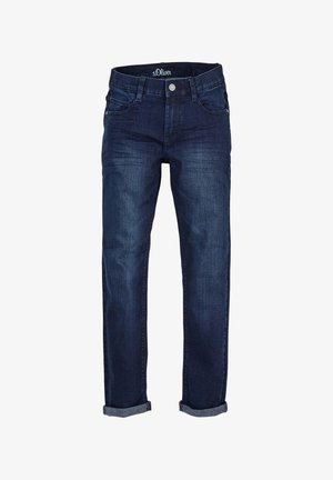 Jeans a sigaretta - dark blue