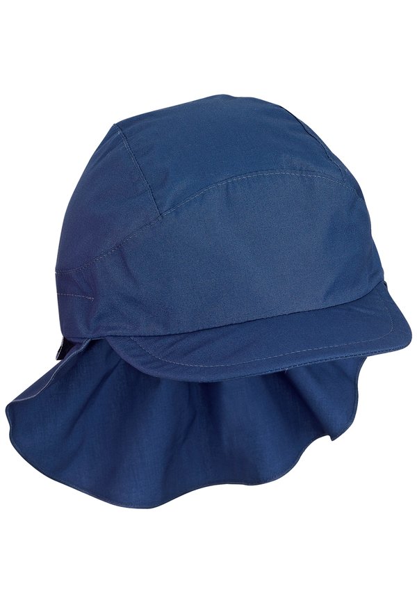UNISEX NACKENSCHUTZ - Cap - dunkelblau meliert