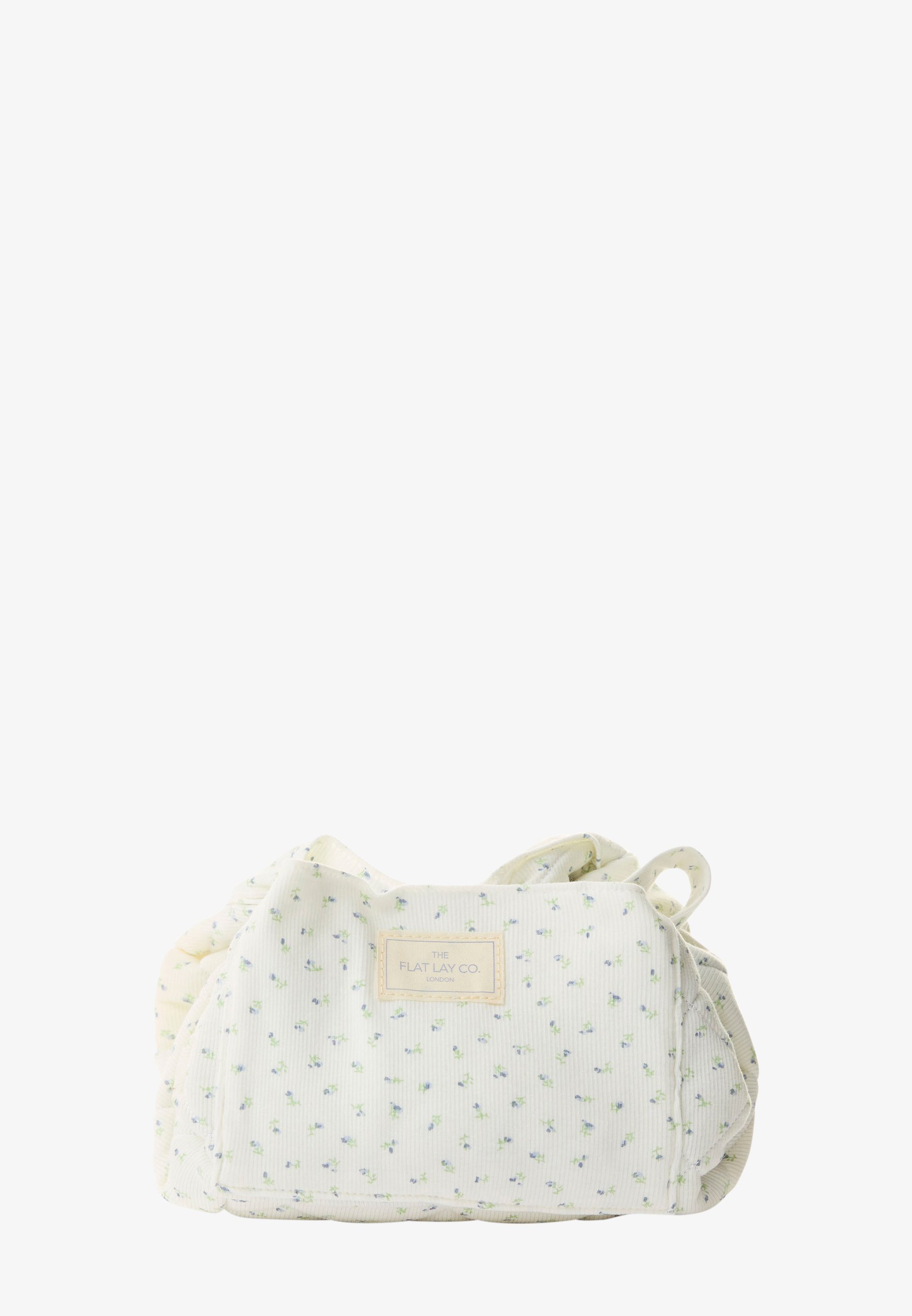 Make-up-Tasche Aus Leinen – 25,4 X 19,1 Cm, Wasserdichtes Innenfutter, Stylisches Design