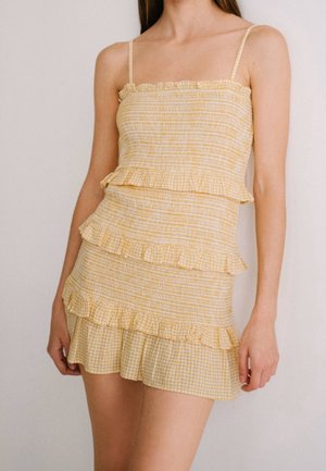 Vardagsklänning - mustard yellow