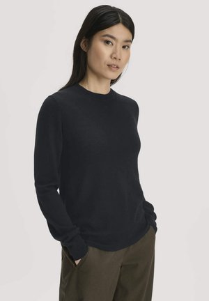 hessnatur, HESSNATUR - Strickpullover - schwarz