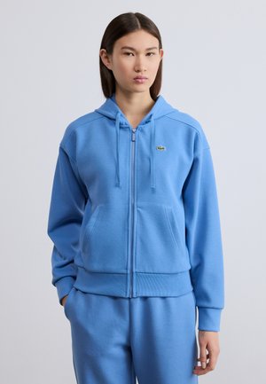 Sudadera con cremallera - turquin blue