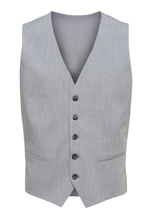 Selected, SLHSLIM - Vest - light grey melange