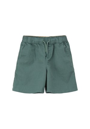 s.Oliver REGULAR BERMUDA MIT ELASTIKBUND - Pantalon de survêtement - petrol