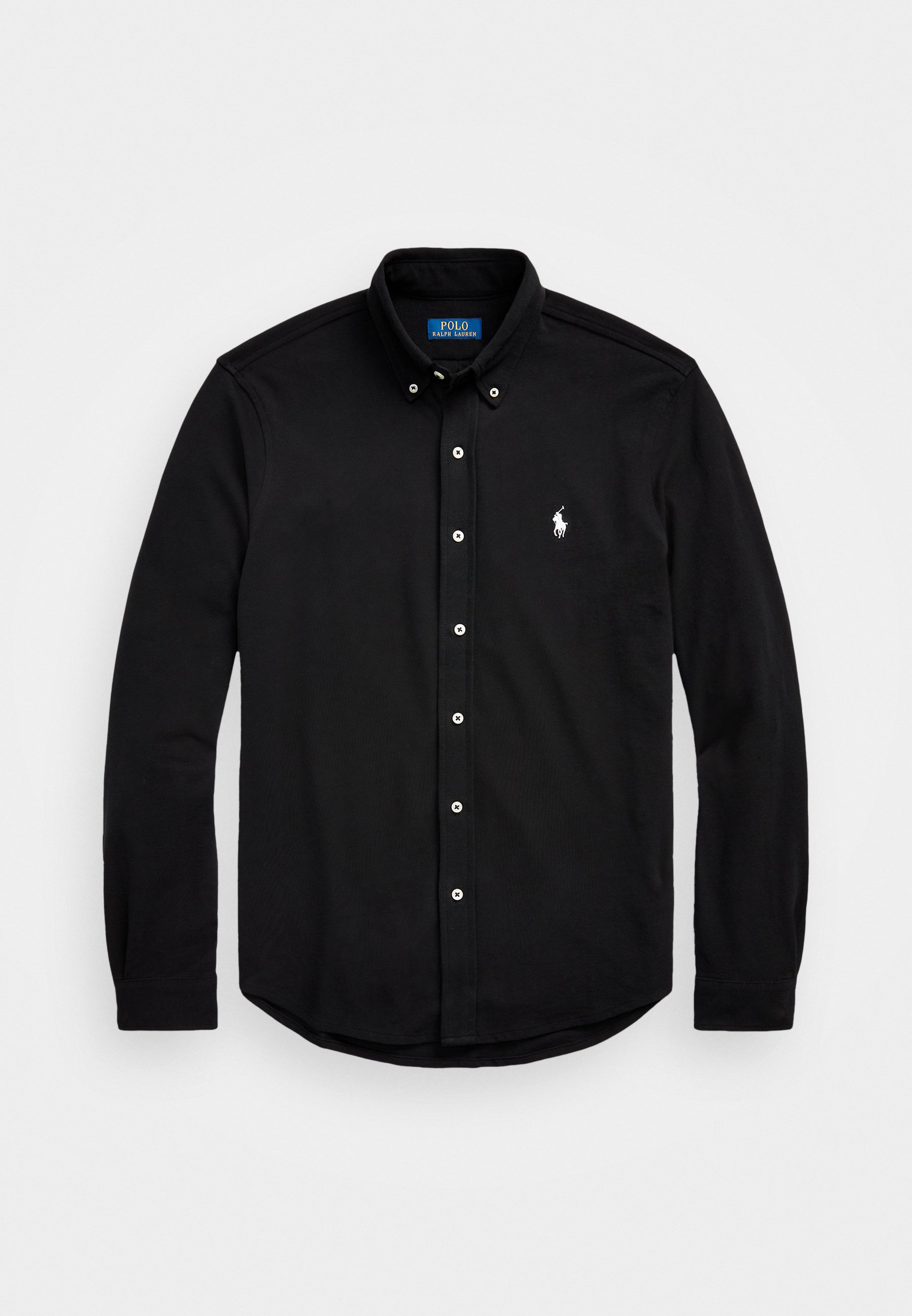 Polo Ralph Lauren カジュアルシャツ 黒 0401125A0114 Polo Ralph Lauren LONG SLEEVE - Shirt - black - Zalando.co.uk