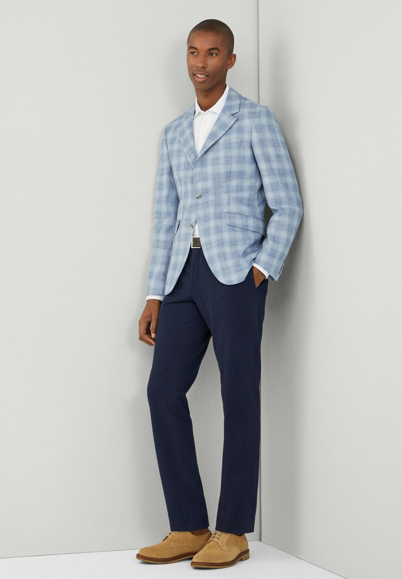 Hackett London Blazer blauw