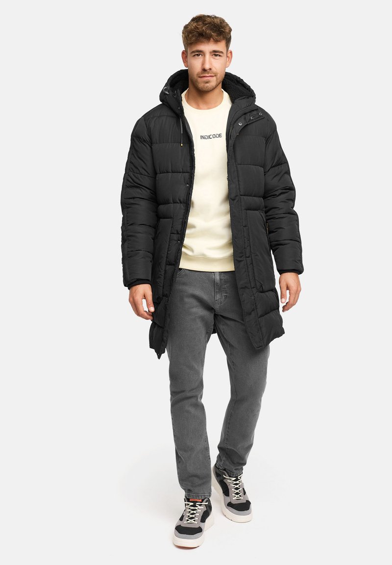 INDICODE JEANS Manteau d'hiver black/noir