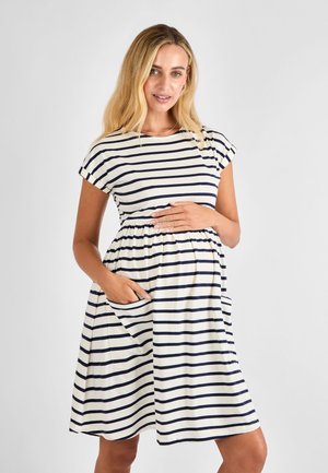 JoJo Maman Bébé, MATERNITY FIT - POCKET - Vestido ligero - ecru