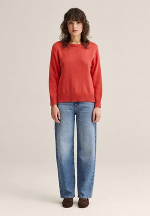 ROE SWEATER - Neule - hallonröd