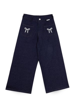 Vaqueros a campana - azul