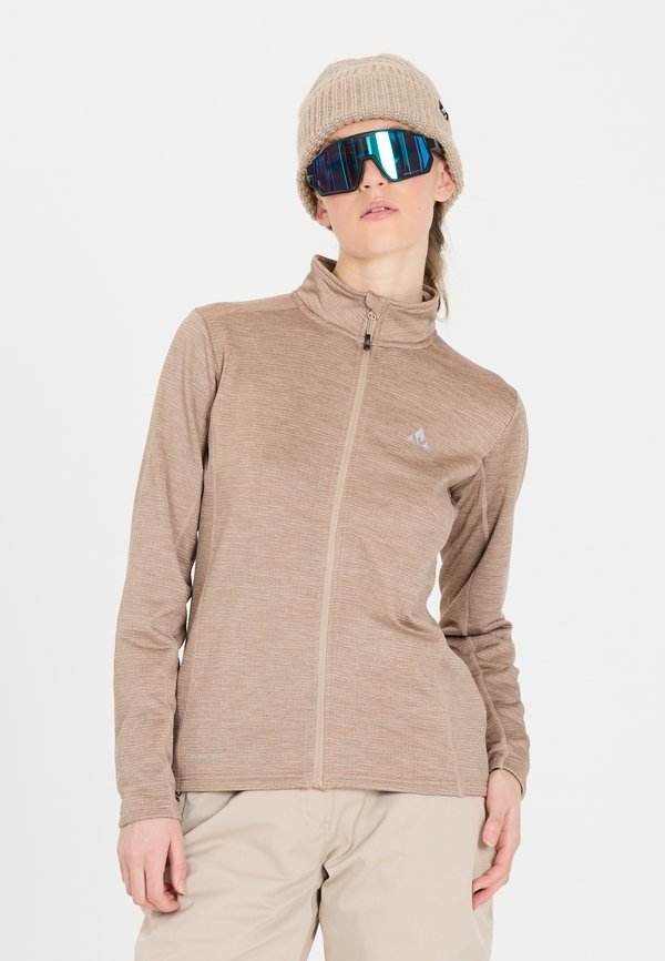 MIDLAYER JUICE - Trainingsjacke - simply taupe