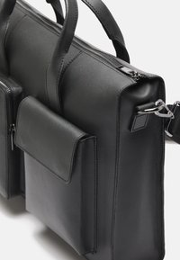Zign LEATHER UNISEX - Computertasker - black