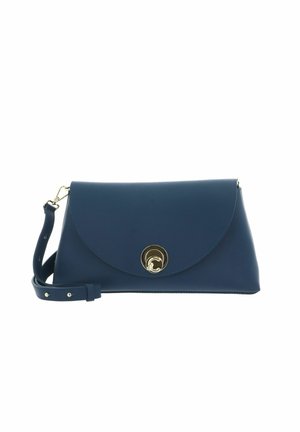 NIKLA DOUBLE - Sac à main - deep blue   sandshell