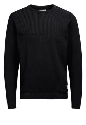 Strickpullover - black