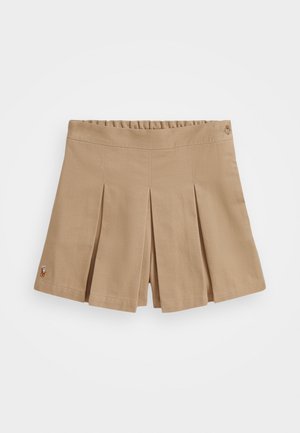 PLEATED CHINO CULOTTE SHORT - Pliceret nederdel /Nederdele med folder - vintage khaki