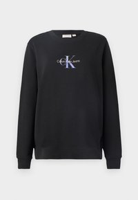 PLUS MONOLOGO CREWNECK - Sweatshirt - black
