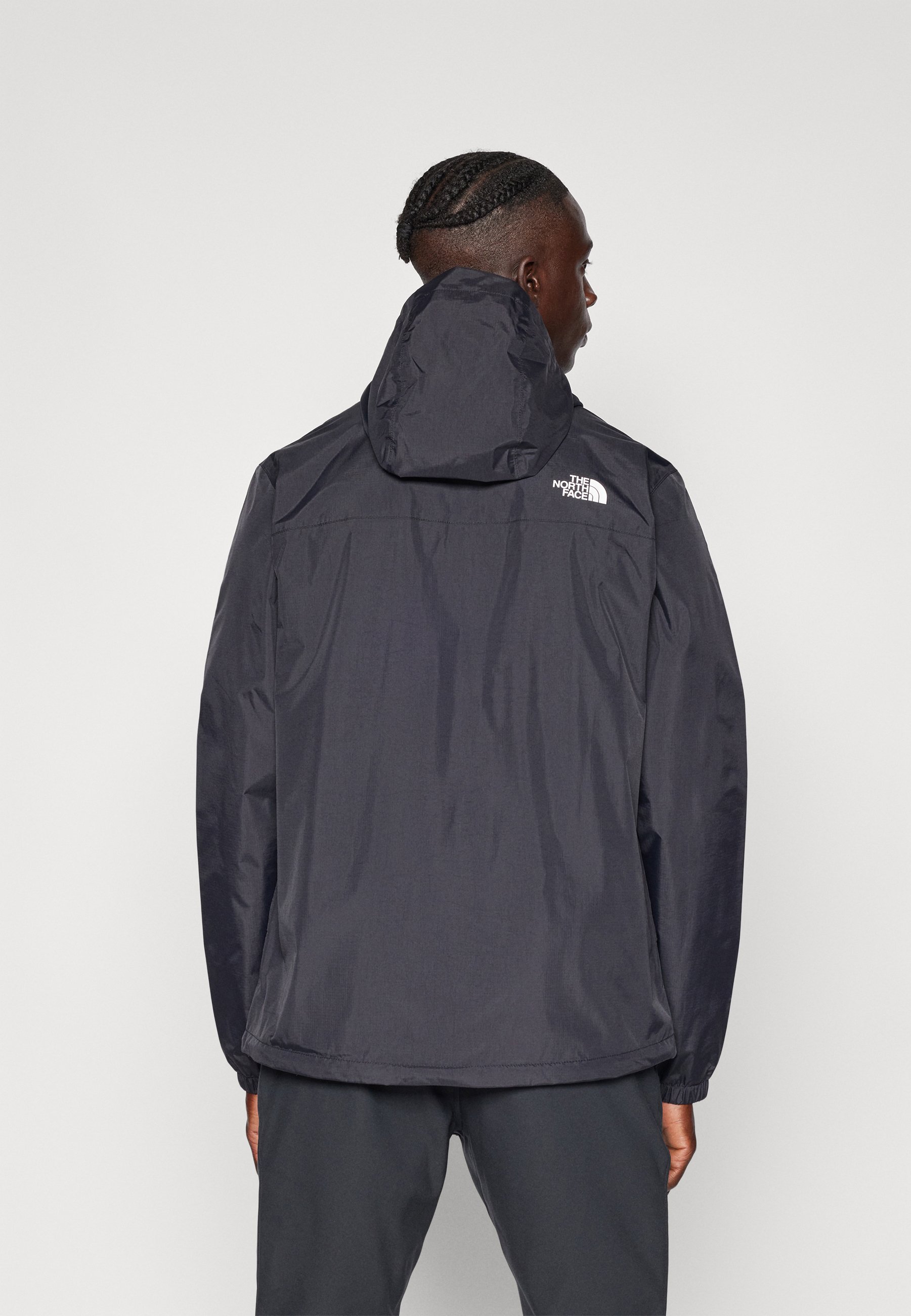 The North Face ANTORA JACKET - Hardshell jacket - black - Zalando