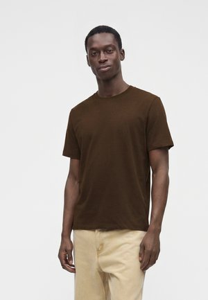 Selected SLMATLAS SS O-NECK TEE NOOS - Βασικό μπλουζάκι - delicioso